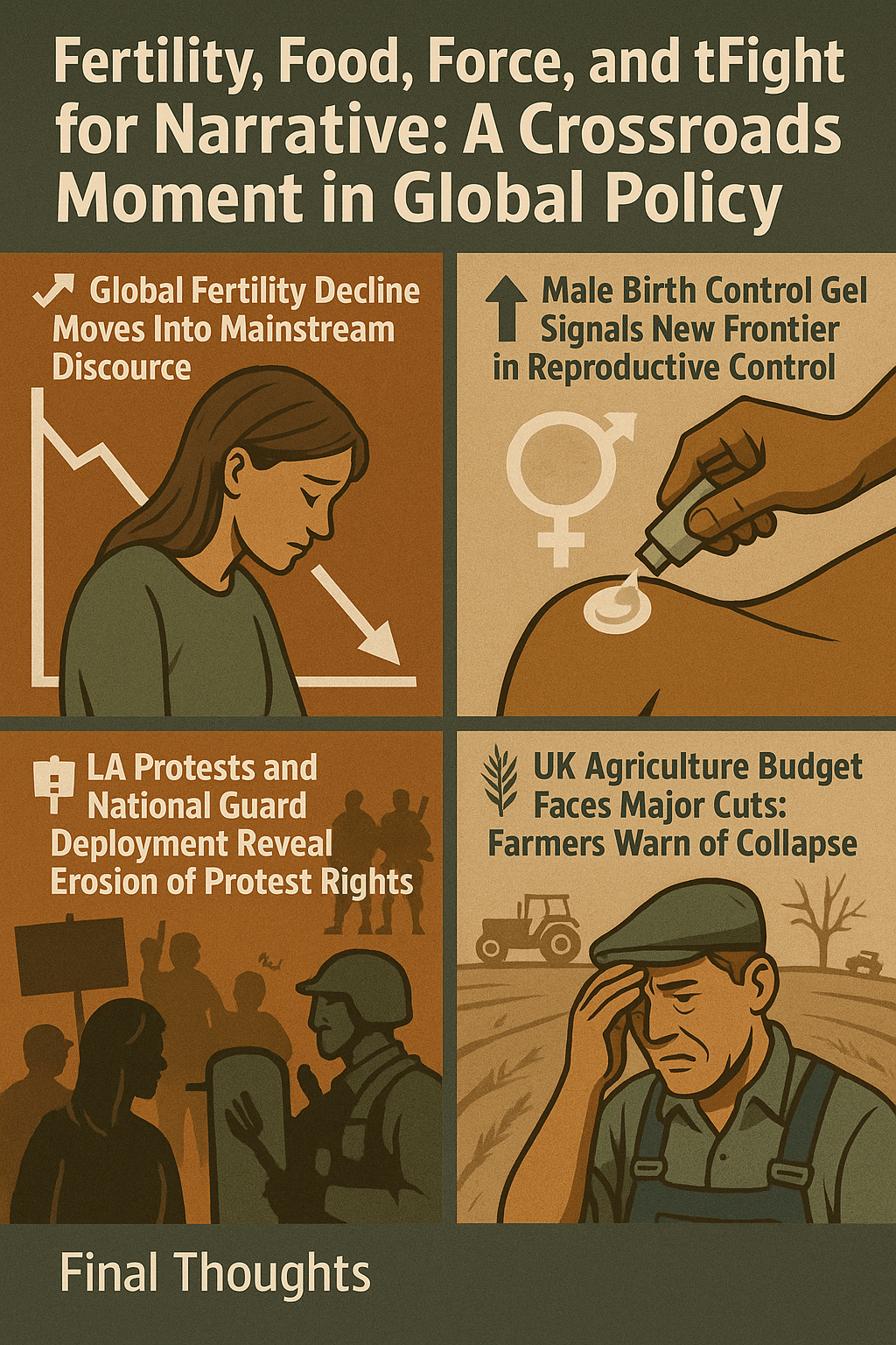 Fertility, Food, Force, and the Fight for Narrative: A Crossroads Moment in Global&nbsp;Policy
