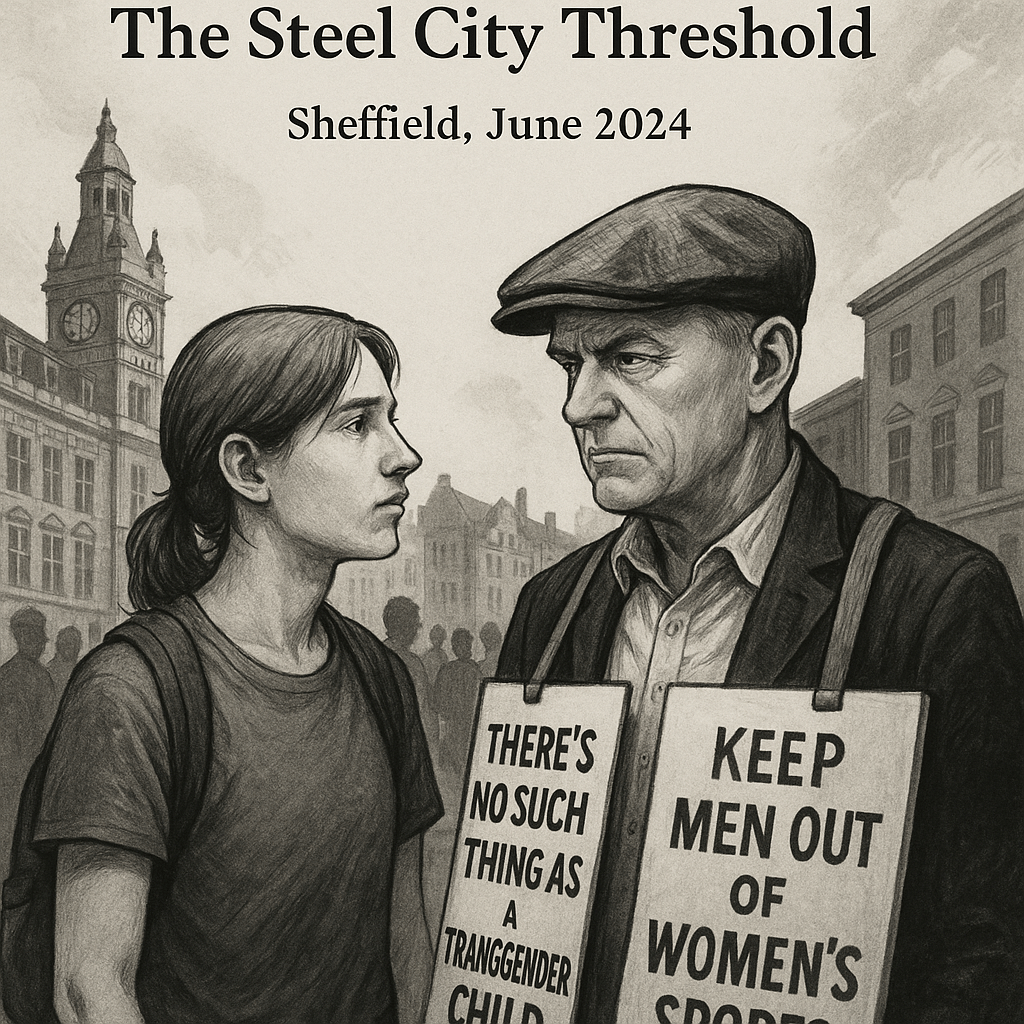 The Flat-Capped Watchman of Stockport Chapter 28 – The Steel City&nbsp;Threshold