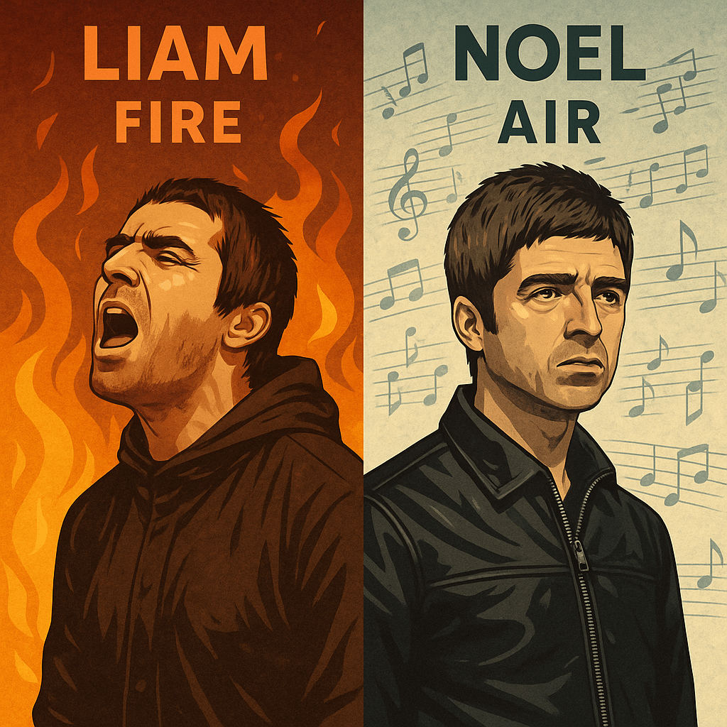 Dual Elemental Profile: Liam & Noel&nbsp;Gallagher