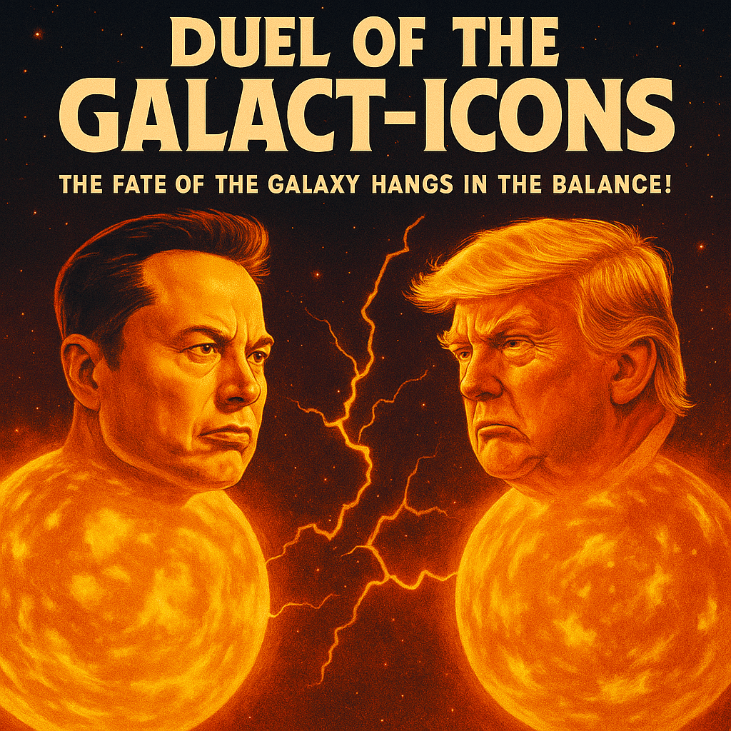 🔥 When Two Suns Collide: The Firestorm of Musk and&nbsp;Trump