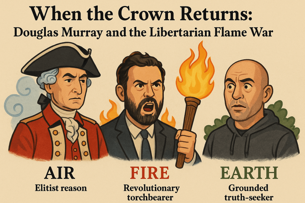 When the Crown Returns: Douglas Murray and the Libertarian Flame&nbsp;War