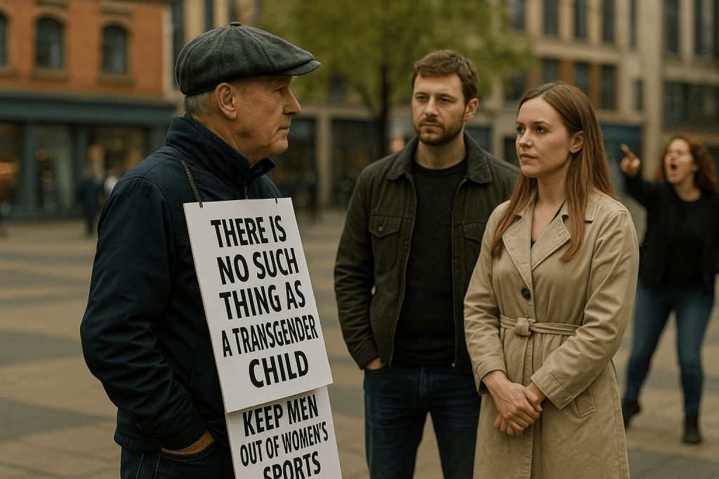 🧱 The Flat-Capped Watchman of Stockport – Chapter 11: The Couple from Yorkshire and the Sudden&nbsp;Storm