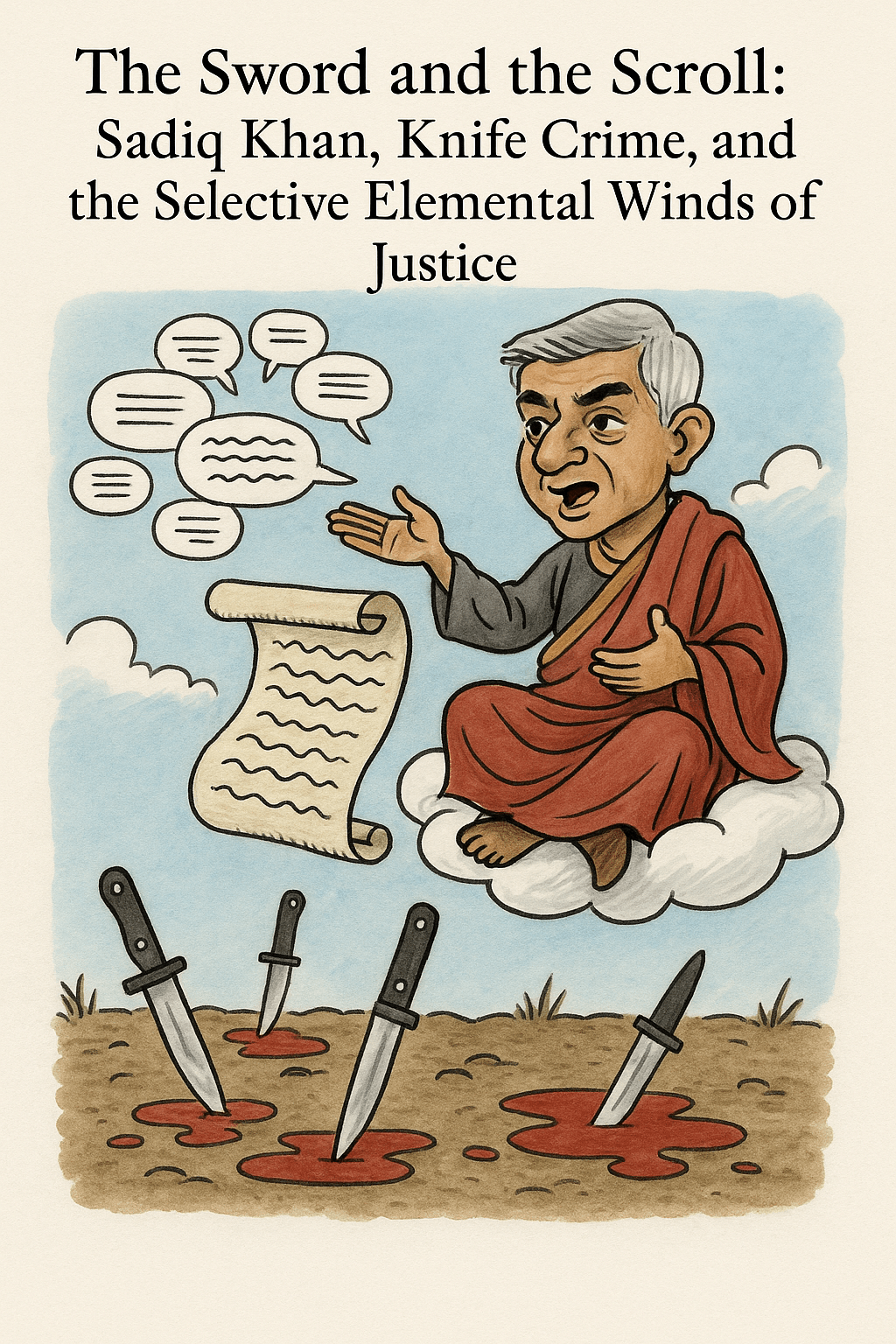 🔪⚖️ The Daily Elemental Presents:“The Sword and the Scroll: Sadiq Khan and the Curious Case of Selective Elemental&nbsp;Speech”