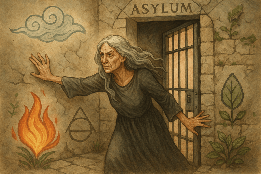 🕯️ The Men Who Locked Away Wisdom – Why They Institutionalised Their&nbsp;Wives