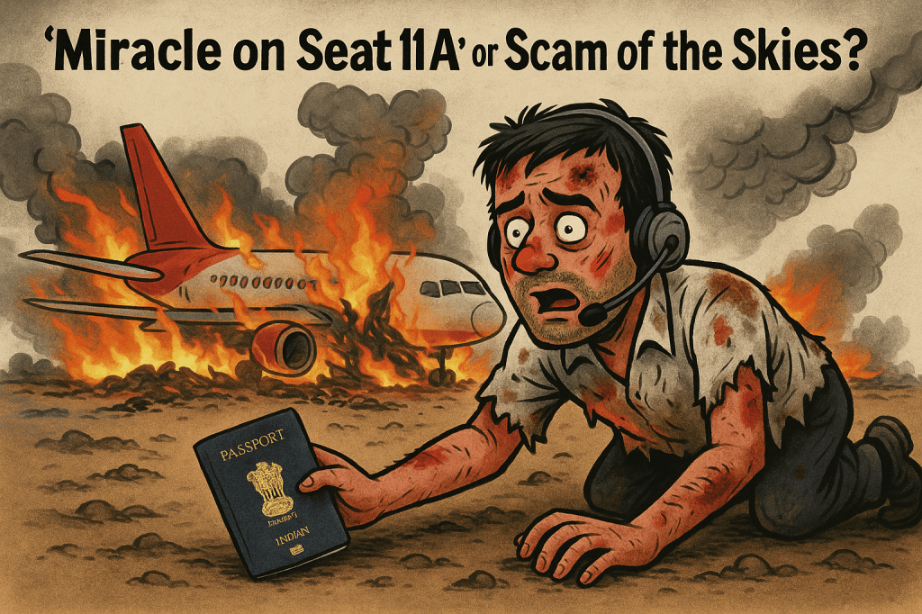 🔥🛬 “MIRACLE ON SEAT 11A” OR SCAM OF THE&nbsp;SKIES?