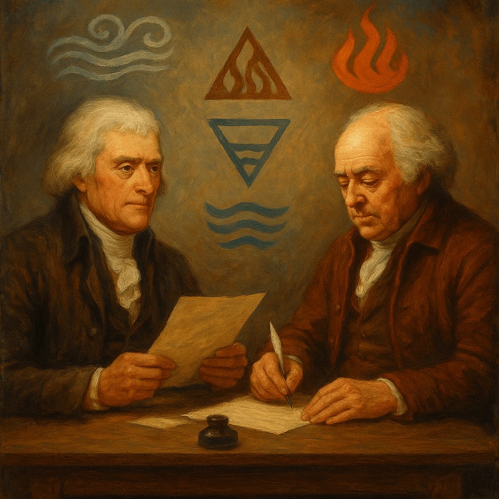 When Fire Cools and Water Heals: The Elemental Friendship of Adams and&nbsp;Jefferson